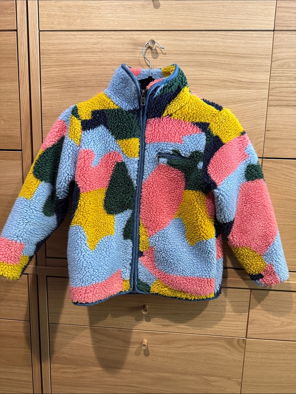 Stella McCartney girls fleece teddy jacket 8